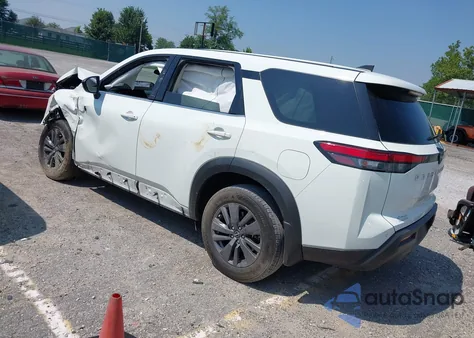 2024 Nissan Pathfinder S Fwd z USA, uszkodzony, nr VIN 5N1DR3AA1RC203003